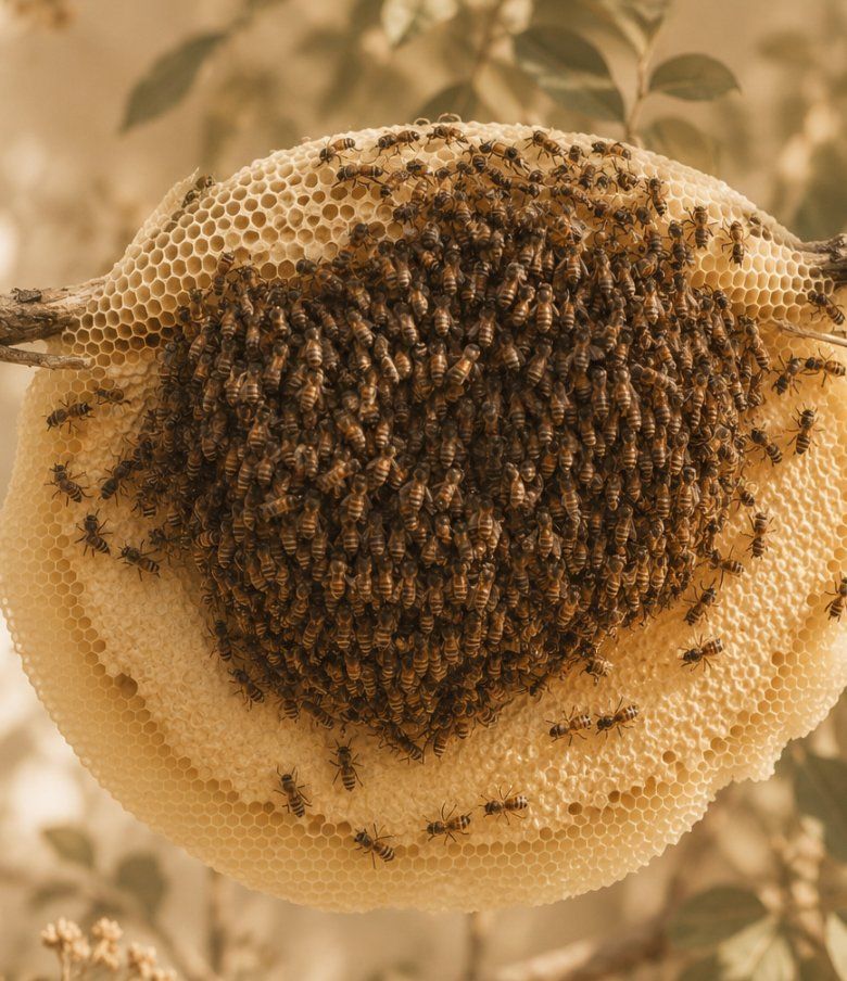 Wild honeycomb