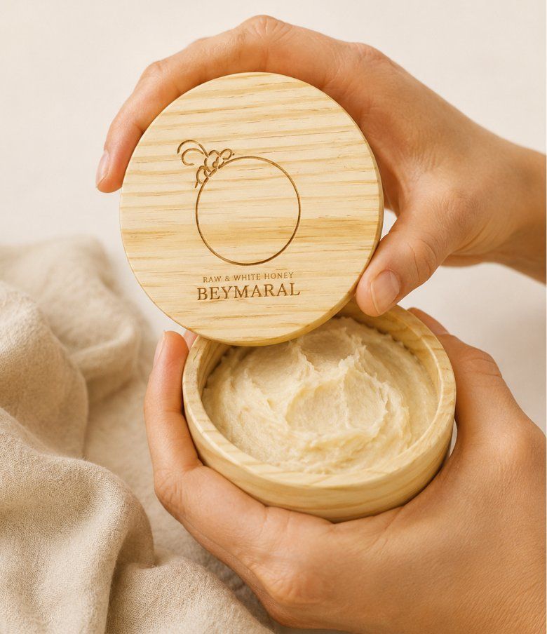 The finished Beymaral honey jar